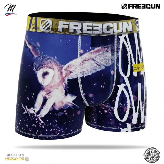 Boxer Animal in microfibra da uomo (Boxer) Freegun chez FrenchMarket