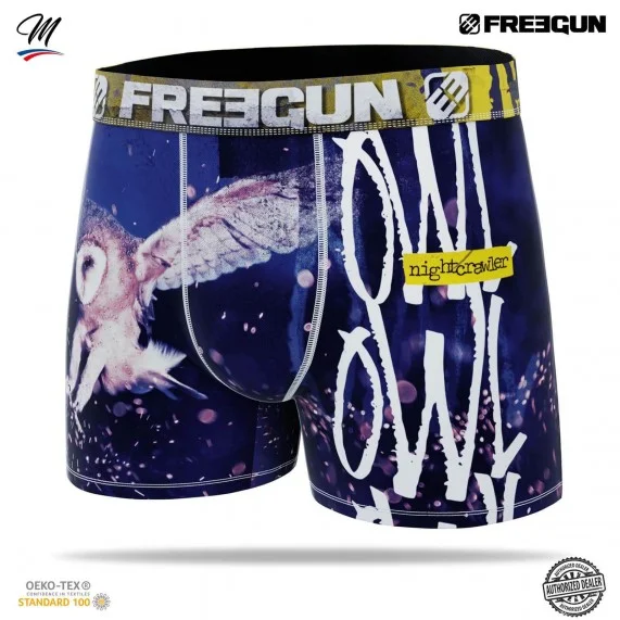 Boxer Animal in microfibra da uomo (Boxer) Freegun chez FrenchMarket