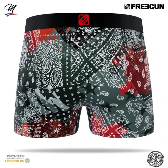 Boxer in microfibra da uomo "Bandana (Boxer) Freegun chez FrenchMarket