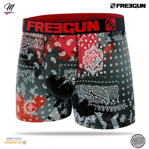 Boxershorts für Männer Mikrofaser "Bandana (Boxershorts) Freegun auf FrenchMarket