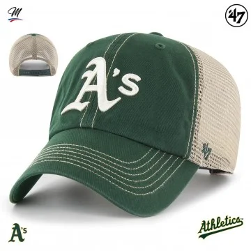 Casquette MLB Oakland Athletics Trawler "Clean Up Vintage" (Casquettes) '47 Brand chez FrenchMarket