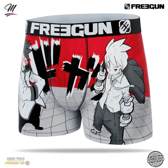 Calzoncillos bóxer para hombre Colección Japan de microfibra (Boxers) Freegun chez FrenchMarket