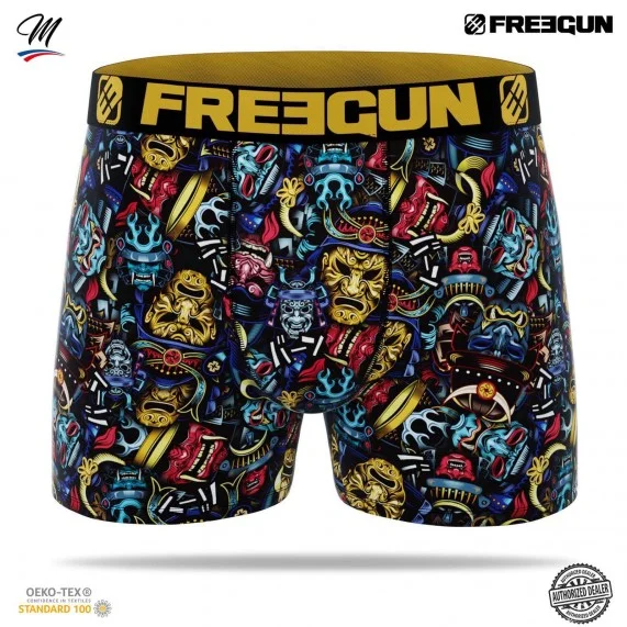 Boxer für Männer Mikrofaser Kollektion Japan (Boxershorts) Freegun auf FrenchMarket