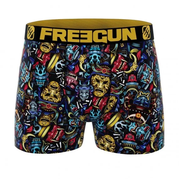 Boxer für Männer Mikrofaser Kollektion Japan (Boxershorts) Freegun auf FrenchMarket