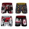 Set van 4 herenboxershorts van microvezel Japan Collection (Herenboxershorts) Freegun chez FrenchMarket