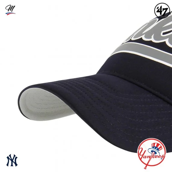 Casquette MLB New York Yankees Mousse "Foam Script '47 Offside DT" (Casquettes) '47 Brand chez FrenchMarket