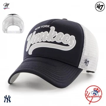 Gorra MLB New York Yankees Foam Script '47 Offside DT Cap (Gorras) '47 Brand chez FrenchMarket
