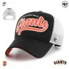 Casquette MLB San Francisco Giants Mousse "Foam Script '47 Offside DT" (Casquettes) '47 Brand chez FrenchMarket