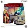 Collezione natalizia di boxer premium da uomo (Boxer) Freegun chez FrenchMarket