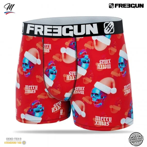 Colección navideña de bóxers premium para hombre (Boxers) Freegun chez FrenchMarket