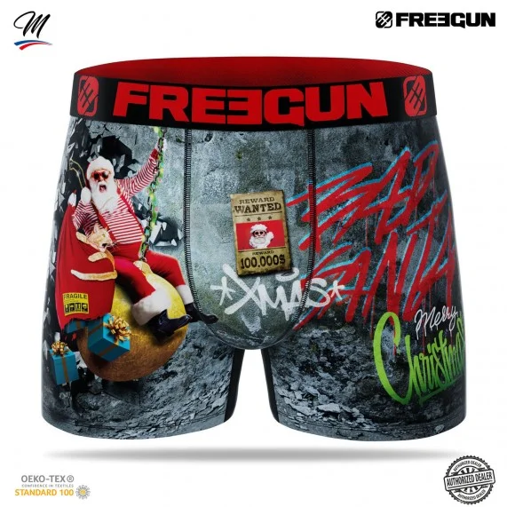 Boxer Homme Premium Collection de Noël (Boxers Homme) Freegun chez FrenchMarket