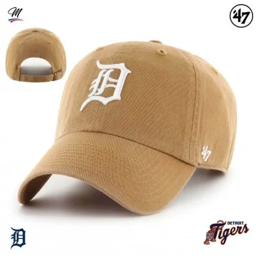 Casquette MLB Detroit Tigers "Clean Up" (Casquettes) '47 Brand chez FrenchMarket