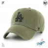 Casquette MLB Los Angeles Dodgers "Clean Up" (Casquettes) '47 Brand chez FrenchMarket