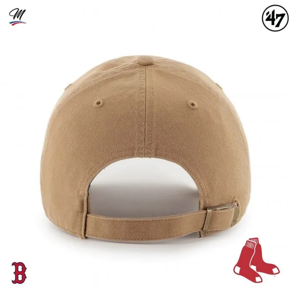 Casquette MLB Boston Red Sox "Clean Up" (Casquettes) '47 Brand chez FrenchMarket