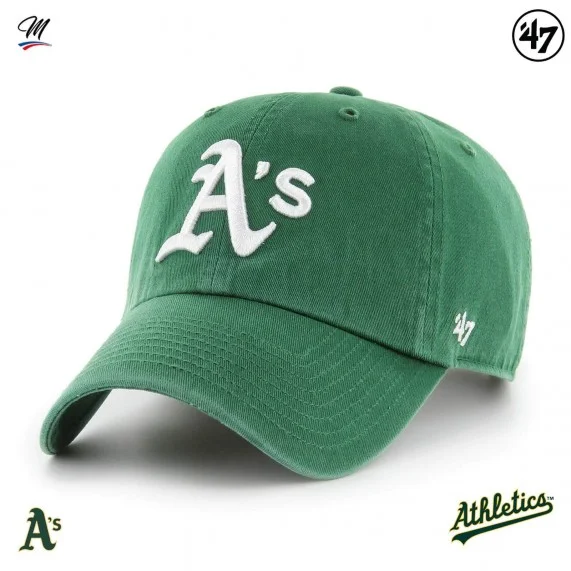 Cappellino MLB Oakland Athletics "Clean Up (Cappellino) '47 Brand chez FrenchMarket