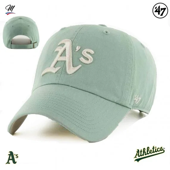 Cappellino MLB Oakland Athletics "Clean Up (Cappellino) '47 Brand chez FrenchMarket