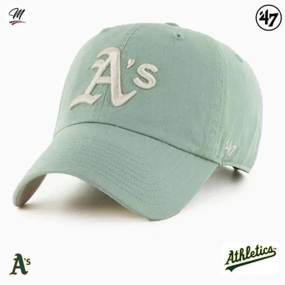 Cappellino MLB Oakland Athletics "Clean Up (Cappellino) '47 Brand chez FrenchMarket