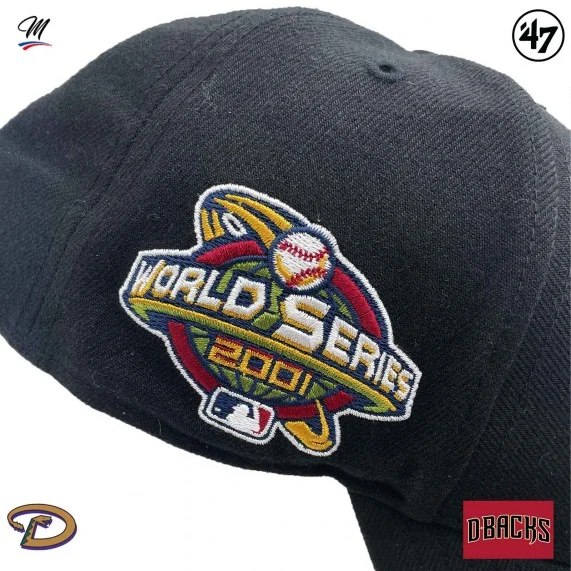 Casquette MLB Arizona Diamondbacks "Sure Shot World Series 2001 MVP" (Casquettes) '47 Brand chez FrenchMarket