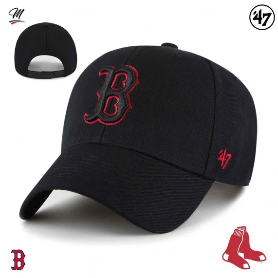 MVP Boston Red Sox MLB Snapback Cap Nero 2 (Cappellino) '47 Brand chez FrenchMarket