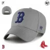 Casquette MLB Boston Red Sox MVP Snapback Gris (Casquettes) '47 Brand chez FrenchMarket