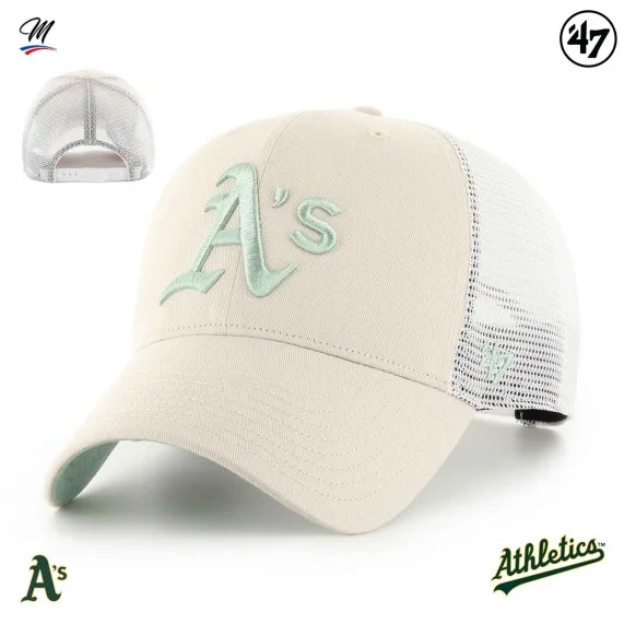 MLB Oakland Athletics "Ballpark Mesh MVP" Trucker Cap (Caps) '47 Brand on FrenchMarket