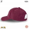 Casquette Baseball Velours Cotelé Brodée (Casquettes) Von Dutch chez FrenchMarket