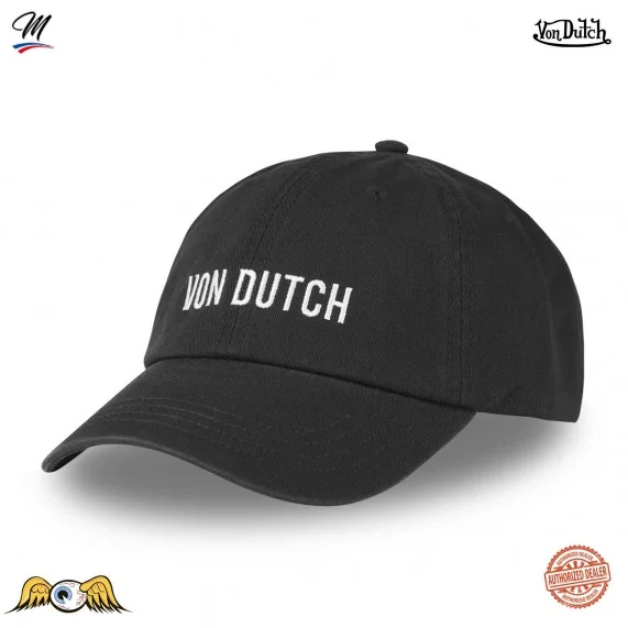 Casquette Dad Cap Souple Brodée Off White (Casquettes) Von Dutch chez FrenchMarket