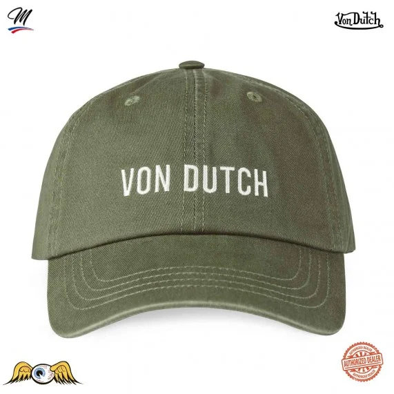 Casquette Dad Cap Souple Brodée Off White (Casquettes) Von Dutch chez FrenchMarket