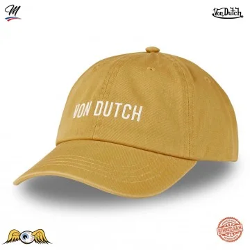 Casquette Dad Cap Souple Brodée Off White (Casquettes) Von Dutch chez FrenchMarket