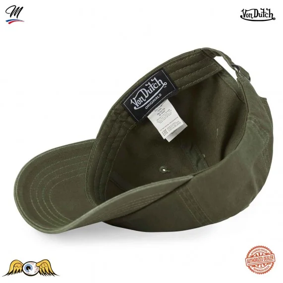 Casquette Dad Cap Souple Brodée Off White (Casquettes) Von Dutch chez FrenchMarket