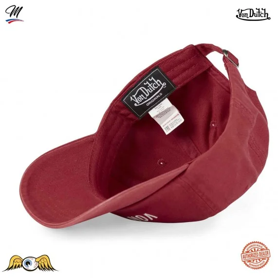 Casquette Dad Cap Souple Brodée Off White (Casquettes) Von Dutch chez FrenchMarket