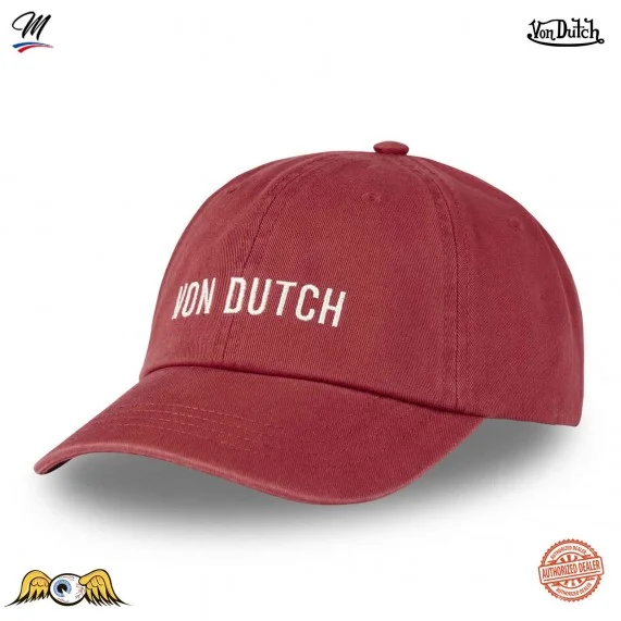 Casquette Dad Cap Souple Brodée Off White (Casquettes) Von Dutch chez FrenchMarket