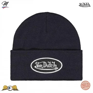 Gorro de jersey con escudo de fieltro (Gorros) Von Dutch chez FrenchMarket