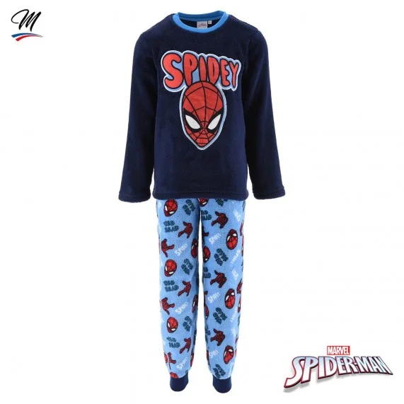 SPIDER-MAN - Jungen Fleece-Pyjama-Set (Pyjama-Sets) French Market auf FrenchMarket