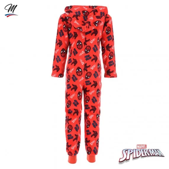 SPIDER-MAN - Jungen Fleece-Overall-Pyjama (Pyjama-Sets) French Market auf FrenchMarket