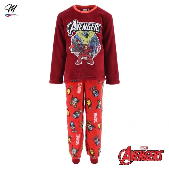 AVENGERS - Pyjamaset in fleece voor jongens (Pyjama sets) French Market chez FrenchMarket