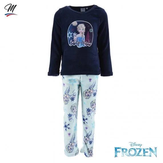 The Snow Queen - Conjunto de pijama polar para niña (Ensemble de Pyjama) French Market chez FrenchMarket