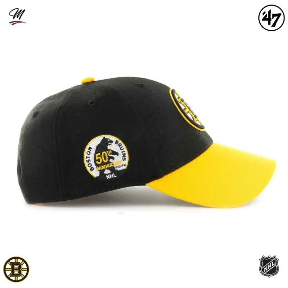 Gorra NHL Boston Bruins "Sure Shot 50th Anniversary MVP" (Gorras) '47 Brand chez FrenchMarket