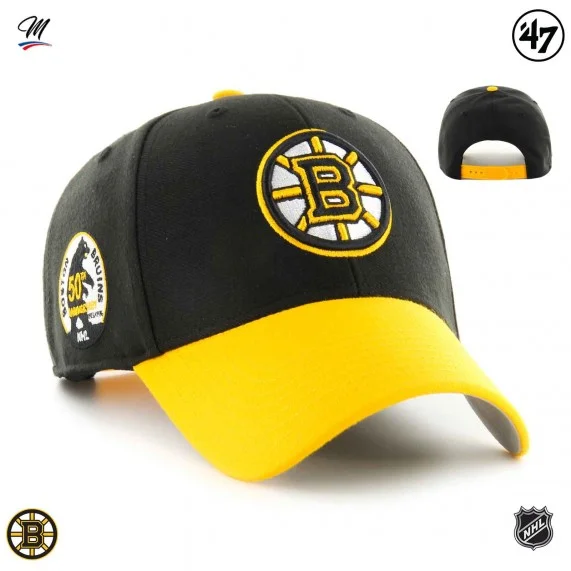 Casquette NHL Boston Bruins "Sure Shot 50th Anniversary MVP" (Casquettes) '47 Brand chez FrenchMarket