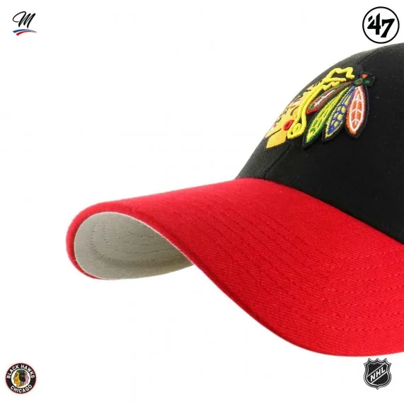 Casquette NHL Chicago Blackhawks "Sure Shot Stadium MVP" (Casquettes) '47 Brand chez FrenchMarket