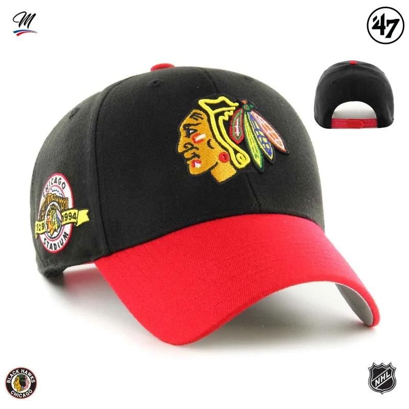 47 NHL Chicago Blackhawks Sure Shot Stadium MVP Cap