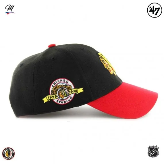 Cappello MVP dello stadio NHL Chicago Blackhawks (Cappellino) '47 Brand chez FrenchMarket