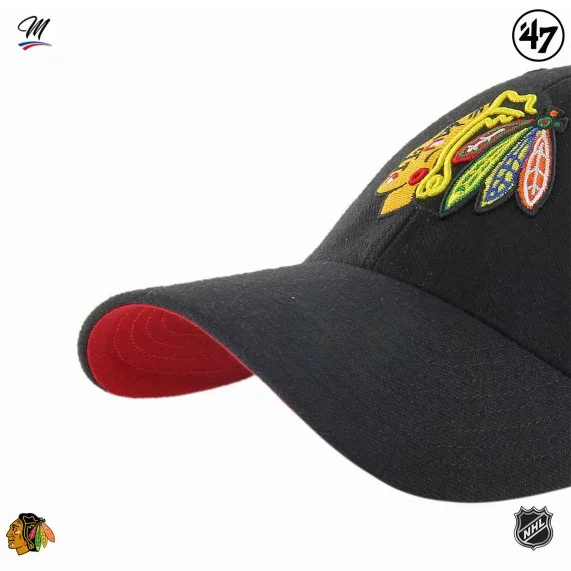 Casquette NHL Chicago Blackhawks "Ballpark Snap MVP" (Casquettes) '47 Brand chez FrenchMarket