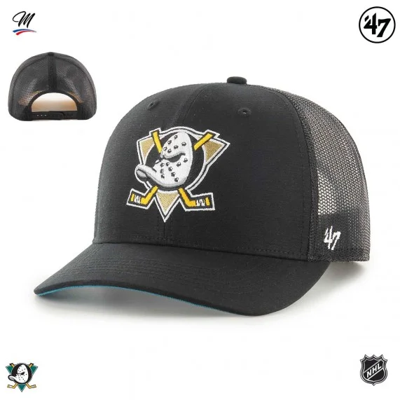 Cappello Trucker NHL Anaheim Ducks "Ballpark Mesh MVP (Cappellino) '47 Brand chez FrenchMarket