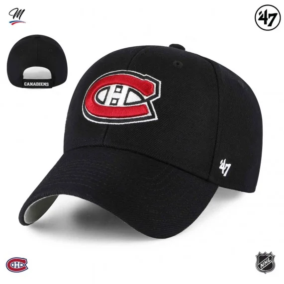 Casquette NHL Montreal Canadiens "Team Logo MVP" (Casquettes) '47 Brand chez FrenchMarket