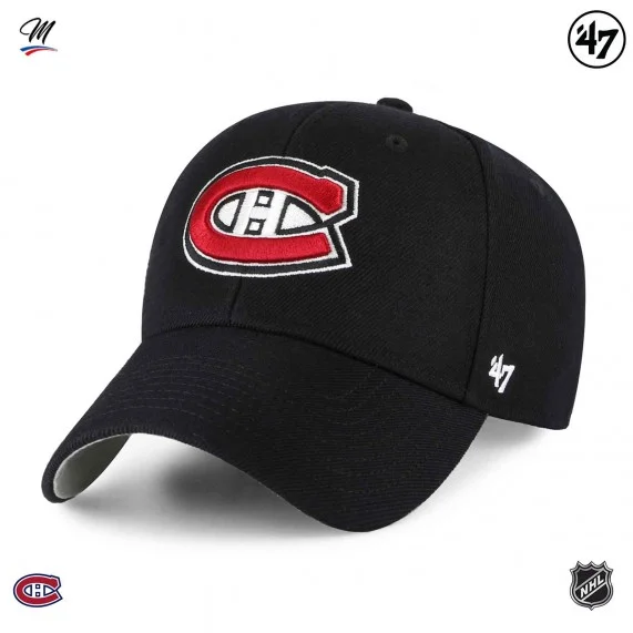 Casquette NHL Montreal Canadiens "Team Logo MVP" (Casquettes) '47 Brand chez FrenchMarket