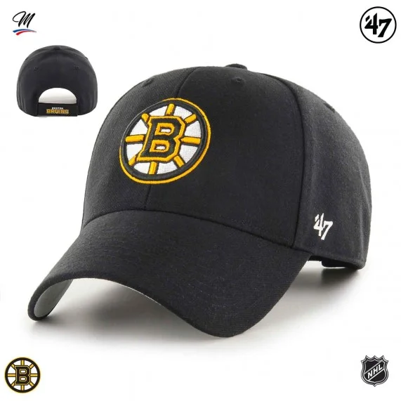 Cappellino NHL Boston Bruins "Logo squadra MVP (Cappellino) '47 Brand chez FrenchMarket