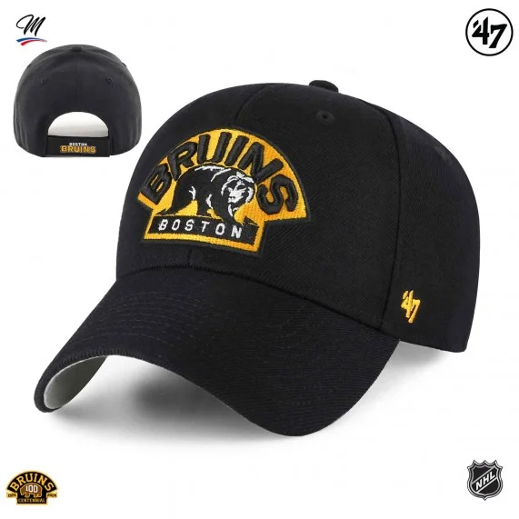 Casquette NHL Boston Bruins "Team Logo MVP" (Casquettes) '47 Brand chez FrenchMarket