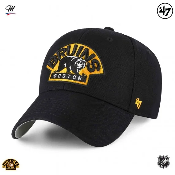 Casquette NHL Boston Bruins "Team Logo MVP" (Casquettes) '47 Brand chez FrenchMarket