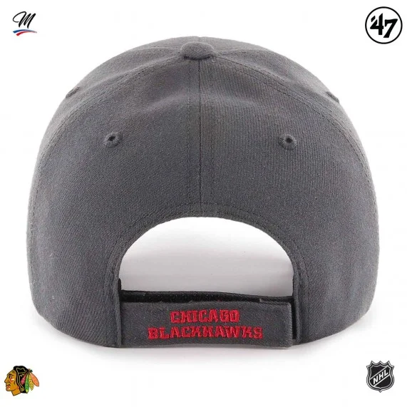 Casquette NHL Chicago Blackhawks "Team Logo MVP" (Casquettes) '47 Brand chez FrenchMarket